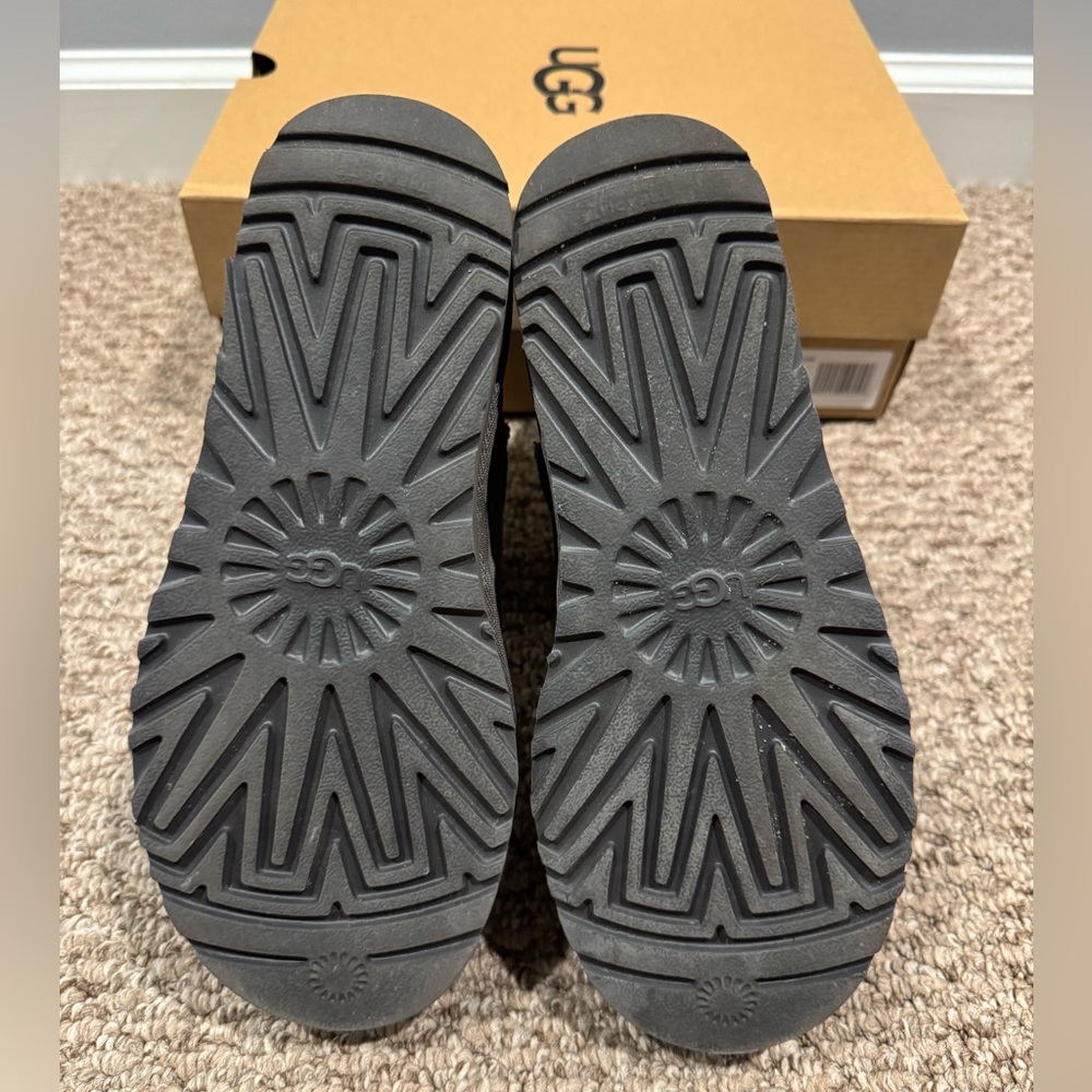 UGG Charcoal Suede Ankle Boots - Picture 5 of 6